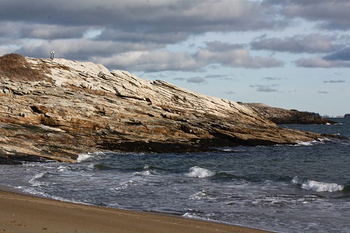 Wordless Wednesday: Winter Beach (Maine)